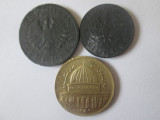 Lot 3 monede colectie:Austria,Polonia,Iran,vedeti foto, Europa, Zinc