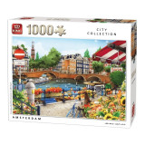 Puzzle 1000 piese Amsterdam Olanda, Jad