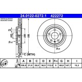 Disc frana ATE 24.0122-0272.1