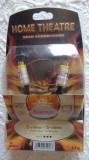 HAMA Cablu Home Theatre 5m S-Video S-VHS SVHS 4-pol DIN TV PC Gold 24k