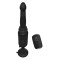 Stimulator Anal Vibrating Ass Thruster, Incalzire, 7 Moduri Vibratii, Silicon, USB, Negru, 30.5 cm