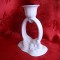 SFESNIC PORTELAN CU DECOR FLORAL IN RELIEF 11.5 CM