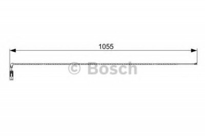 Senzor de avertizare,uzura placute de frana BMW X3 (E83) (2004 - 2011) BOSCH 1 987 473 001 foto