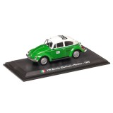 Macheta Auto Volkswagen Beetle Taxi Mexico 1985 &ndash; Alb cu Verde, Scara 1:43