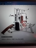 Aparat profesional multifunctional fitness si sport &ndash; KLARFIT ULTIMATE GIM 9000