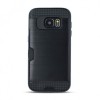 Husa Defender Card Samsung Galaxy A7 (2018) A750 Negru Protectie