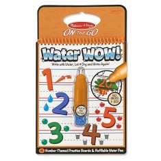 Carnet de colorat Apa magica Numerele Melissa and Doug