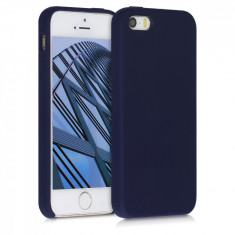 Husa pentru Apple iPhone 5 / iPhone 5s / iPhone SE, Silicon, Albastru, 42766.182