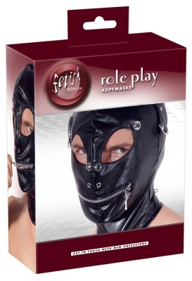 Cagula Fetish Collection &amp;quot;Hannibal&amp;quot; - Negru## foto
