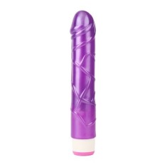 Vibrator Realist Basic Pulsator Multispeed, TPE, Violet, 23 cm