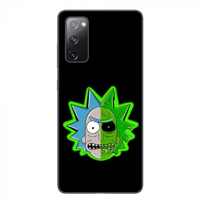 Husa compatibila cu Samsung Galaxy S20 FE Silicon Gel Tpu Model Rick And Morty Alien