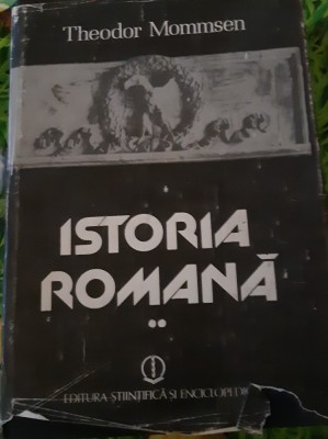 ISTORIA ROMANA, VOL.II,III THEODOR MOMMSEN foto
