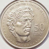 2797 Albania 50 Leke 2001 Michelangelo&#039;s David km 81