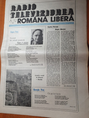 radio televiziunea romana libera 26 februarie 1990 - 4 martie - vasile parvan foto