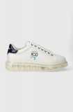 Karl Lagerfeld sneakers din piele KAPRI KUSHION culoarea alb, KL52634