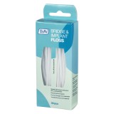 Ata detara pentru implanturi si lucrari Bridge&amp;Implant Floss, 30 bucati, TePe