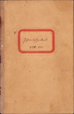 A2123 Carnet de elev Cisnădie, 1917 foto