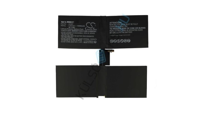 &Icirc;nlocuire baterie tabletă VHBW pentru Apple A2387 - 10500 mAh 3,82 V Li-polimer