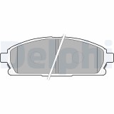 DELPHI LP1659 set placute frana,frana disc