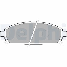 DELPHI LP1659 set placute frana,frana disc