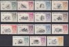 DB1 Fauna Arctica Pasari Ins Falkland Uzuale 1960 15 v. MNH, Nestampilat