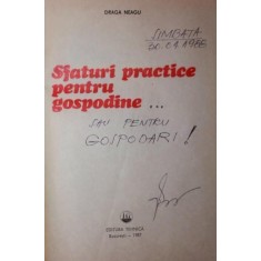 SFATURI PRACTICE PENTRU GOSPODINE