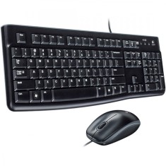 Kit Logitech Wired Desktop MK120, USB 2.0 foto