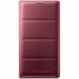 Husa de protectie Samsung Flip Wallet pentru Galaxy Note 4, Electronic Plum, Piele Ecologica