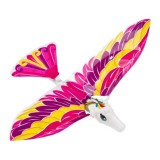 Jucarie interactiva, unicorn cu aripi colorate care zboara, sus, jos in curba sau cerc, Multicolor, 26x40 cm