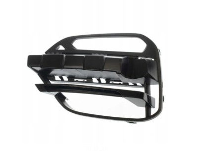 Grila bara protectie, spoiler Bmw X3 (G01), 06.2017-07.2021, montare fata, stanga, cu locas ornamente, RapidAuto foto