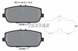 Set placute frana TEXTAR 2429801