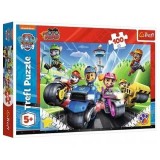 Puzzle Trefl Paw Patrol: Pe motor 100 piese