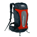 Rucsac TSL Snowalker 15 litri Negru - Rosu