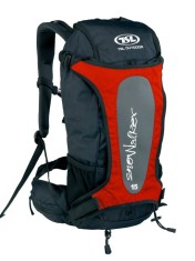 Rucsac TSL Snowalker 15 litri Negru - Rosu