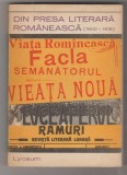 bnk ant Din presa literara romanesca ( 1900 - 1918 )