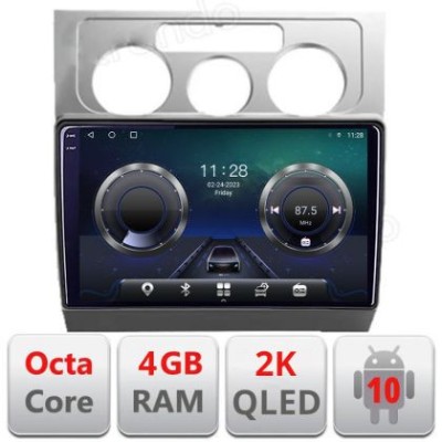 Navigatie VW Touran 2003-2010 C-TOURAN1 Android Octa Core Ecran 2K QLED GPS 4G 4+32GB 360 KIT-TOURAN1+EDT-E410-2K CarStore Technology foto