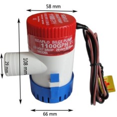 POMPA de APA la 12V 30W submersibila ptr. rezervoare , fantana , gradina