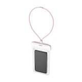 Husa telefon, Baseus, Universal, Roz/Transparent