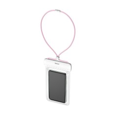 Husa telefon, Baseus, Universal, Roz/Transparent