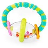 Bright Starts Teether &amp; Rattle jucărie zornăitoare pentru dentiție I. 3m+ 1 buc