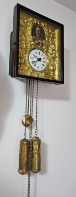 Ceas cu pendul taranesc foto