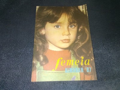 ALMANAH FEMEIA 1987 foto