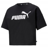 ESS Cropped Logo Tee, Puma