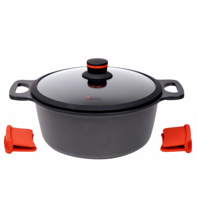 Cratita aluminiu, 24cm/3,6L Noble - Zokura foto