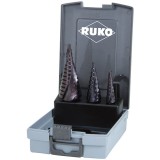 Cumpara ieftin Set 3 burghie in trepte HSSE-TiAIN RUKO 101026FRO HardWork ToolsRange