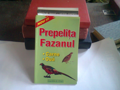 PREPELITA. FAZANUL foto