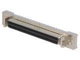 Conector cablu-placă PIN 68 ecranat cu fixare clichet și șuruburi, TE Connectivity