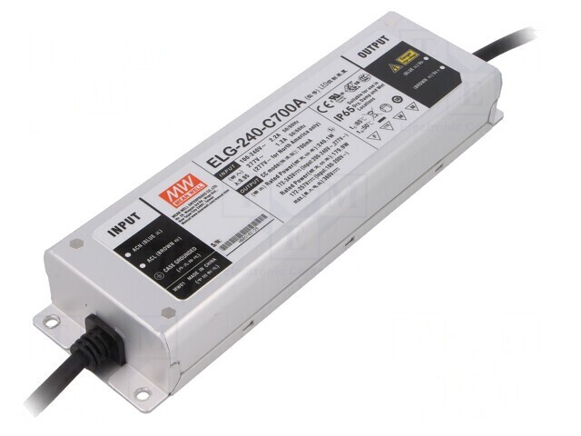 Alimentator LED 240W IP65 ELG-240-C700A