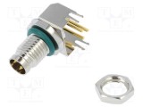 Conector M8 tată 3 pini unghi 90&deg; IP68 4A 30V metal AMPHENOL LTW