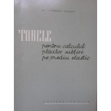 TABELE PENTRU CALCULUL PLACILOR SUBTIRI PE MEDIU ELASTIC-M.I. GORBUNOV-POSADOV-235507
